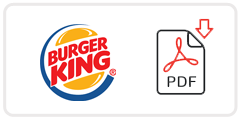 Burger King Job Application Form Printable PDF