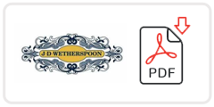 Wetherspoons Job Application Form Printable PDF