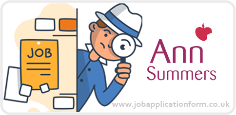 Ann Summers Application Online & PDF Form 2023