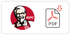 KFC Job Application Form Printable PDF