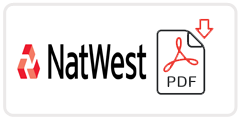 NatWest Job Application Form Printable PDF