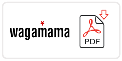 Wagamama Job Application Form Printable PDF