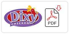 Dixy Chicken Job Application Form Printable PDF