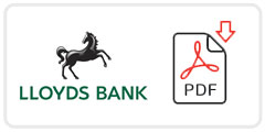 Lloyds Bank Job Application Form Printable PDF