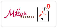 Millie’s Cookies Job Application Form Printable PDF
