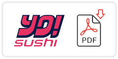 YO! Sushi Job Application Form Printable PDF